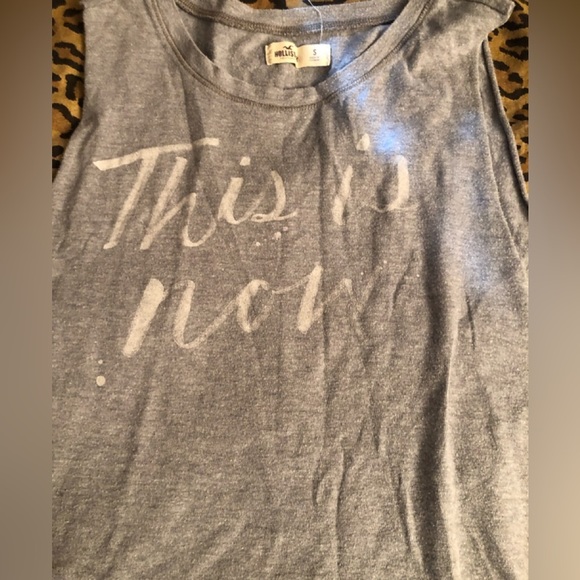 Hollister small gray scoop neck tank 2nd gray tank free - Picture 1 of 11